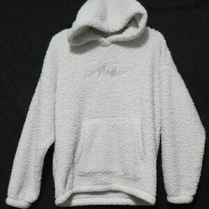 AERO | medium | Teddy / Sherpa Pullover Hoodie | Kangaroo Pocket